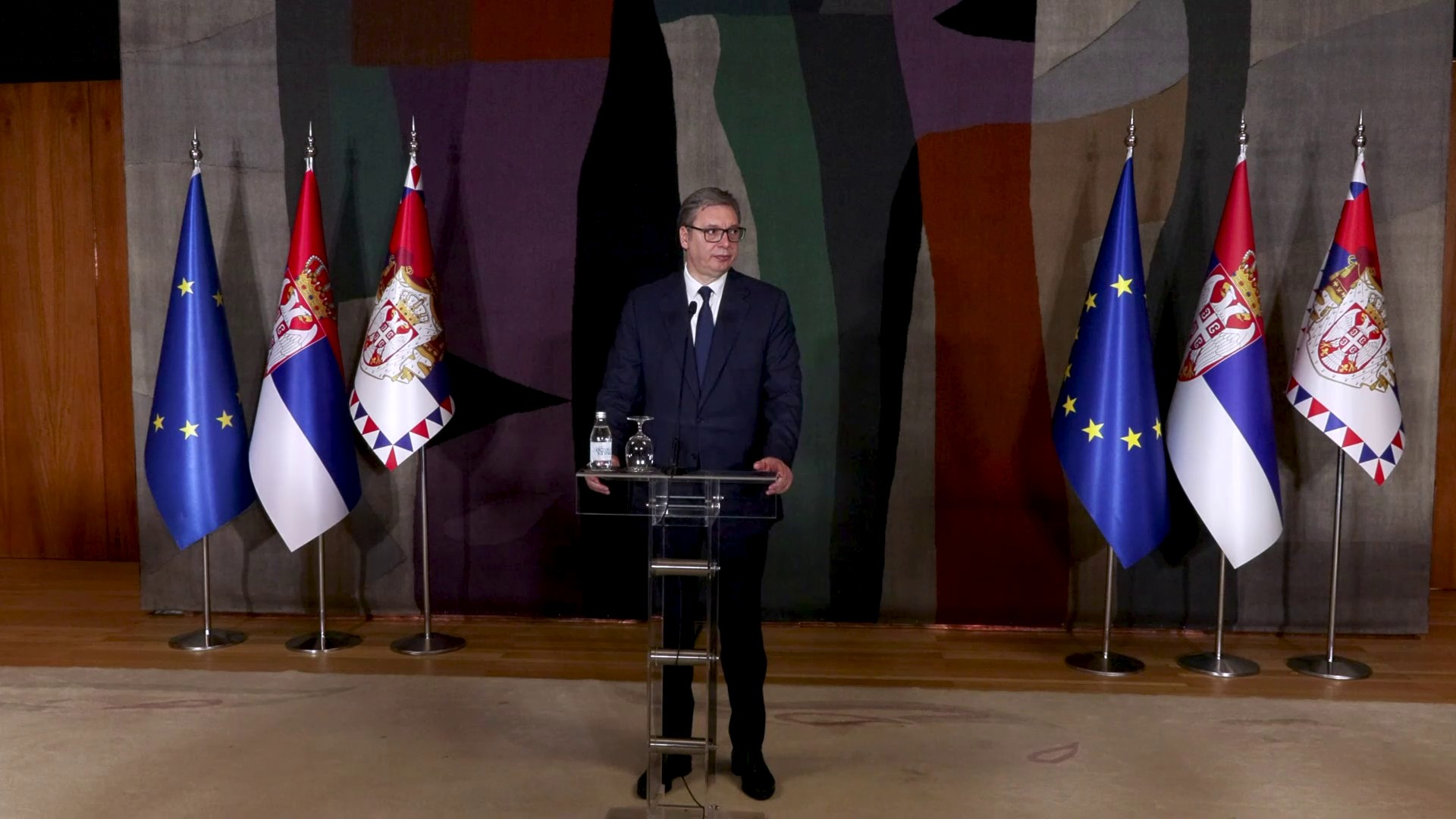 Beograd, Aleksandar Vucic predsednik Republike Srbije, u Kosjericu je prekrsena izborna tisina Beograd, Aleksandar Vucic predsednik Republike Srbije, u Kosjericu je prekrsena izborna tisina